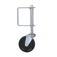 4in Rubber Gate Wheel Swivel Caster 110lbs