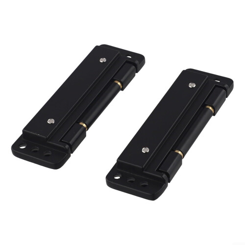 2 Pack Adjustable Concealed Door Hinges Ultra Thin Invisible Design 60kg Load Capacity Easy Alignment 2