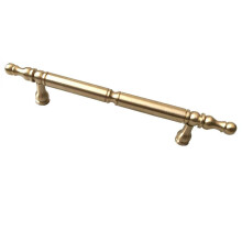 Solid Brass Cabinet Handles and Drawer Pulls, Polished Finish, Easy Install for Dresser or Kitchen