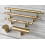 Solid Brass Cabinet Handles and Drawer Pulls, Polished Finish, Easy Install for Dresser or Kitchen 3