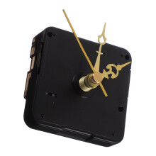 Silent Clock Movement DIY Kit Gold NonTicking Quartz Wall Clock Mechanism Replacement Parts