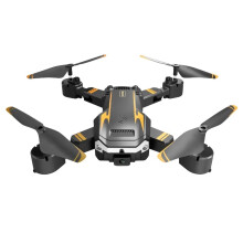 8K Dual Camera Drone with GPS and Obstacle Avoidance, Professional Aerial Photography, Yellow, 1 Battery