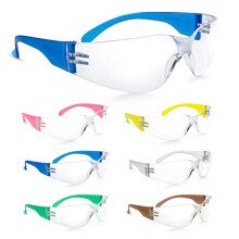 Clear Safety Glasses for Work and Construction, ANSI Rated Protective Eyewear 48 Pack