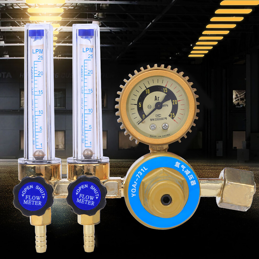 Argon Gas Reducer Double Gauge 0.25MPa
