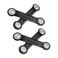 2 Pack Gliders Bearing Arm Brackets Replacement Hardware Home Accessory for Outdoor Rockers and Garden Supplies Rocker Furniture Accessories