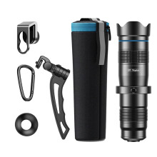 40X Phone Telephoto Lens with Tripod, HD Long Range Zoom for Smartphone Photography, Water‑Resistant