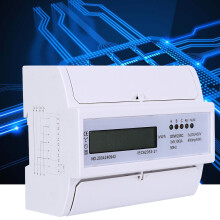 DTM123SC 230/400V 5-100A 3P 35mm DIN White LCD