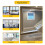 White Window Sash Lock 21/4 Inch Hole Spacing, Durable Low Profile Replacement Sweep Lock 4