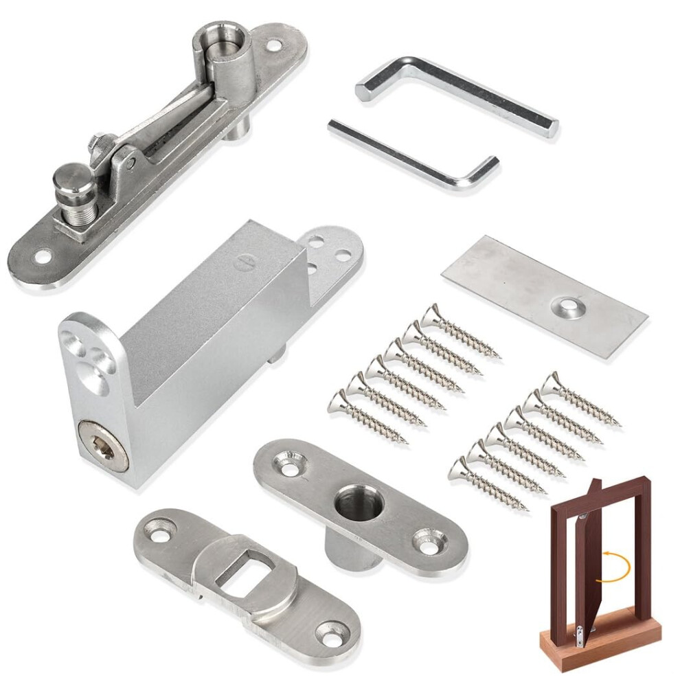 Stainless Steel Pivot Door Hinge With Auto SelfâClosing 360 Smooth Rotation For Wooden And Metal Doors 9771547842057