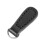 20pcs Genuine Leather Zipper Pulls, Black & Gold 11