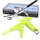 Green Plastic Air Brush Handle Holder with Nut High Hardness Model Grip 1