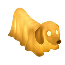 Dachshund Spirit Lamp Resin Craft Halloween Climate Author-1