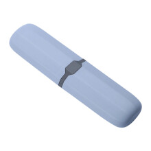 Zahnbürstenbecher für Koffer, Handgepäck,-Graublau