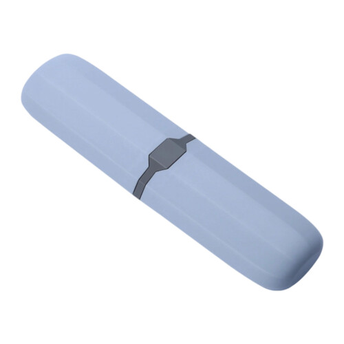 Zahnbürstenbecher für Koffer, Handgepäck,-Graublau