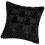 Whimsically Black Cats Square Pillowcase-Standing cat 450*450mm 1