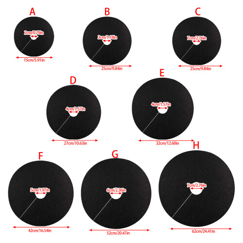 Multipurpose High Durability-Black Outer diameter 25cm 2