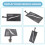 Wireless Charger Type-C Universal Charging Receiver for  P20 Pro P10   Mi8 Mi6 for USB Type C 7