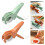 Fruit Vegetable Slicer Cucumbers Divider Press Cut Banana-Green 4