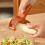 Fruit Vegetable Slicer Cucumbers Divider Press Cut Banana-Green 6