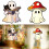 Festives 2D Flat Ghostly Acrylic Hanging Decoration-SCG605 2
