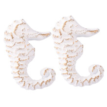 Ocean Theme Cabinet Knobs Vintage Iron Drawer Pulls with Seahorse Design Coastal Dresser Handle