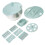 Salad Vegetable Dryer with 2 Layer Design Dishwasher-Silver 1
