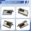 Car Interior Chrome Left/Right Inner Door Handle Replacement for  T4 1990-2003 Car Accessories 5
