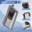 Car Interior Chrome Left/Right Inner Door Handle Replacement for  T4 1990-2003 Car Accessories 6