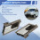 Car Interior Chrome Left/Right Inner Door Handle Replacement for  T4 1990-2003 Car Accessories 7
