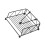 Iron Square Napkin Rack Modern Kitchen Counter Storage-Black 1