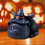 Resins Magics Cats Statue Halloweens Themed Shelf Desktop-D 5