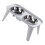 Neck Friendly Raised Dog Feeder With  Stainless-White L 1