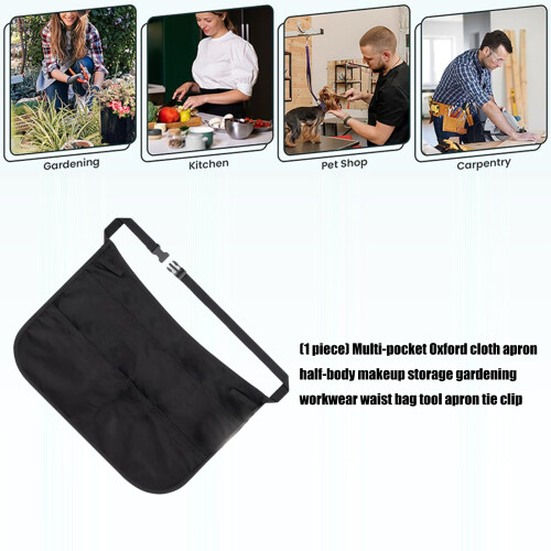 Multi Pocket Gardening Apron Reinforced Utility Pocket 1