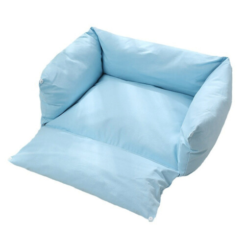 Lit créatif pour animaux de compagnie, nid épais pour-Bleu M