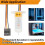 Upgrade BL- Touch V3.2 Auto Bed Leveling Sensor with 4 Brackets BL - Touch Kit for 8 or 32 Bit Motherboard 8