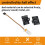 Upgrade BL- Touch V3.2 Auto Bed Leveling Sensor with 4 Brackets BL - Touch Kit for 8 or 32 Bit Motherboard 9