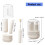 Ergonomic Single Toothbrush Cup With NonSlip Base For Sink-Blue 4