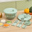 Salad Vegetable Dryer with 2 Layer Design Dishwasher-Silver 3