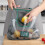 Sac de produits suspendu-Double couche Extra grande taille 5