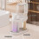 Reusable Travel Toothbrush Cup  With Detachable Stand For-White 3