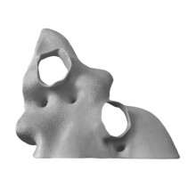 (S, Grey) Aquarium Corner Cave Mangrove Tree Fish Hideout under Gravel Cave Fish Tank Decor Pet Hideaway for Fish Shrimp Catfish Kuhli Loach