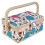 Green Thread Sewing Basket 251610.4 cm, 2-layer 1