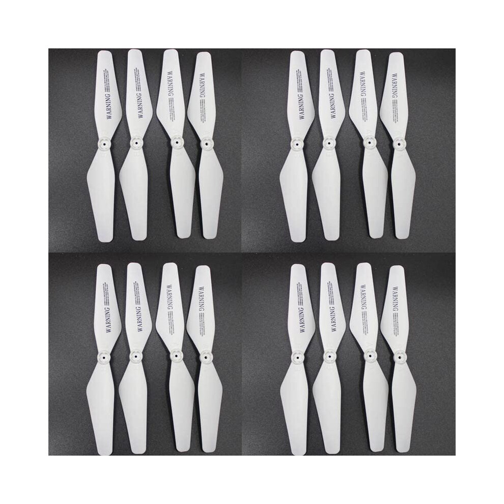 Drone Propeller Set 16Pcs X5uwd Replacement Propellers Cw And Ccw Blades For Syma X5uw Rc Quadcopter 9351714465793