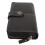 RFID Blocking Leather Wallet Black 19.3x11x3.7cm 1