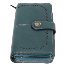 PeacockBlue RFID-DoubleSnap LargeCap 19.3x11x3.7cm