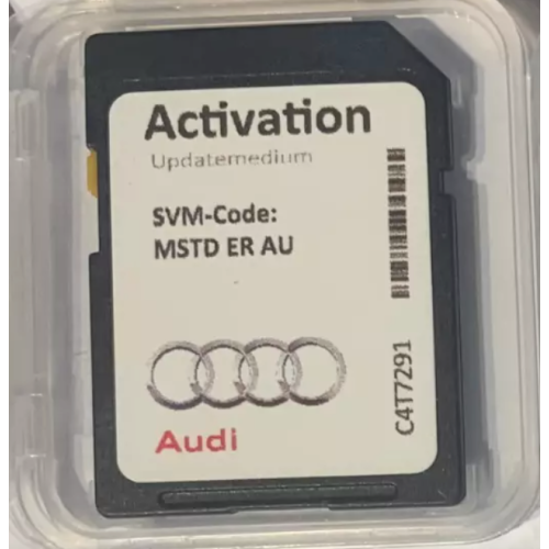 Audi A3 Nav Activation SD Card for cars: 2013 2016