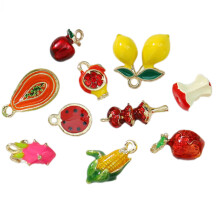 Artistics Fruit Pendants Safe Alloy Materials for Jewelry-10