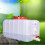 Grote wateropslagcontainer van 16 liter, boorloos handvat-Wit 3