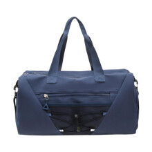 Gym Duffel Bag Weekender Bag with Separated Shoe Compartment Lightweight Nylon for Workout Travel Yoga, Blue