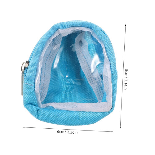 1/6 Scale Transparent BJD Doll Backpack with Clear Display and Compact Travel Storage 1